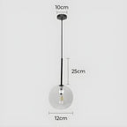 Gilda™ | Clear glass pendant lamp