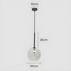 Gilda™ | Clear glass pendant lamp