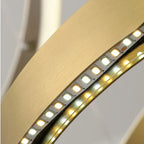 Vaya™ | Minimalist LED ring chandelier