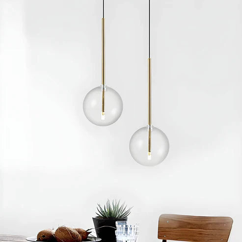 Gilda™ | Clear glass pendant lamp