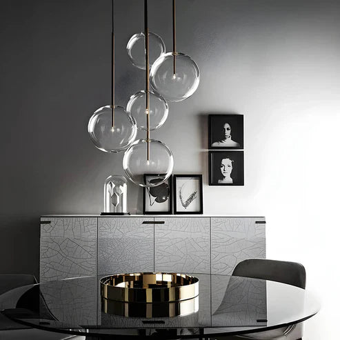 Gilda™ | Clear glass pendant lamp