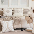 Fes™ | Boho cushion cover with tufting