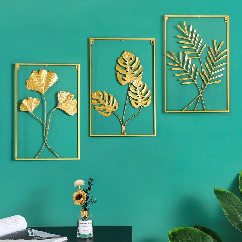 Leaf™ | Metal leaf wall moldings