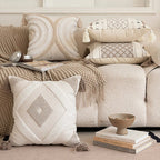 Fes™ | Boho cushion cover with tufting