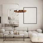 Vaya™ | Minimalist LED ring chandelier