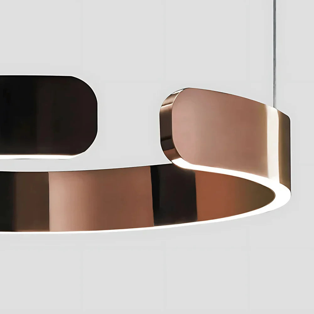 Vaya™ | Minimalist LED ring chandelier