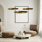 Vaya™ | Minimalist LED ring chandelier