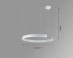 Vaya™ | Minimalist LED ring chandelier