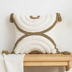 Fes™ | Boho cushion cover with tufting