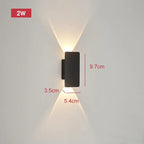 Azura™ | Modern outdoor wall light