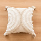 Fes™ | Boho cushion cover with tufting