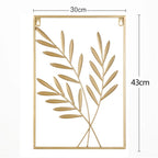 Leaf™ | Metal leaf wall moldings