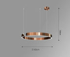 Vaya™ | Minimalist LED ring chandelier